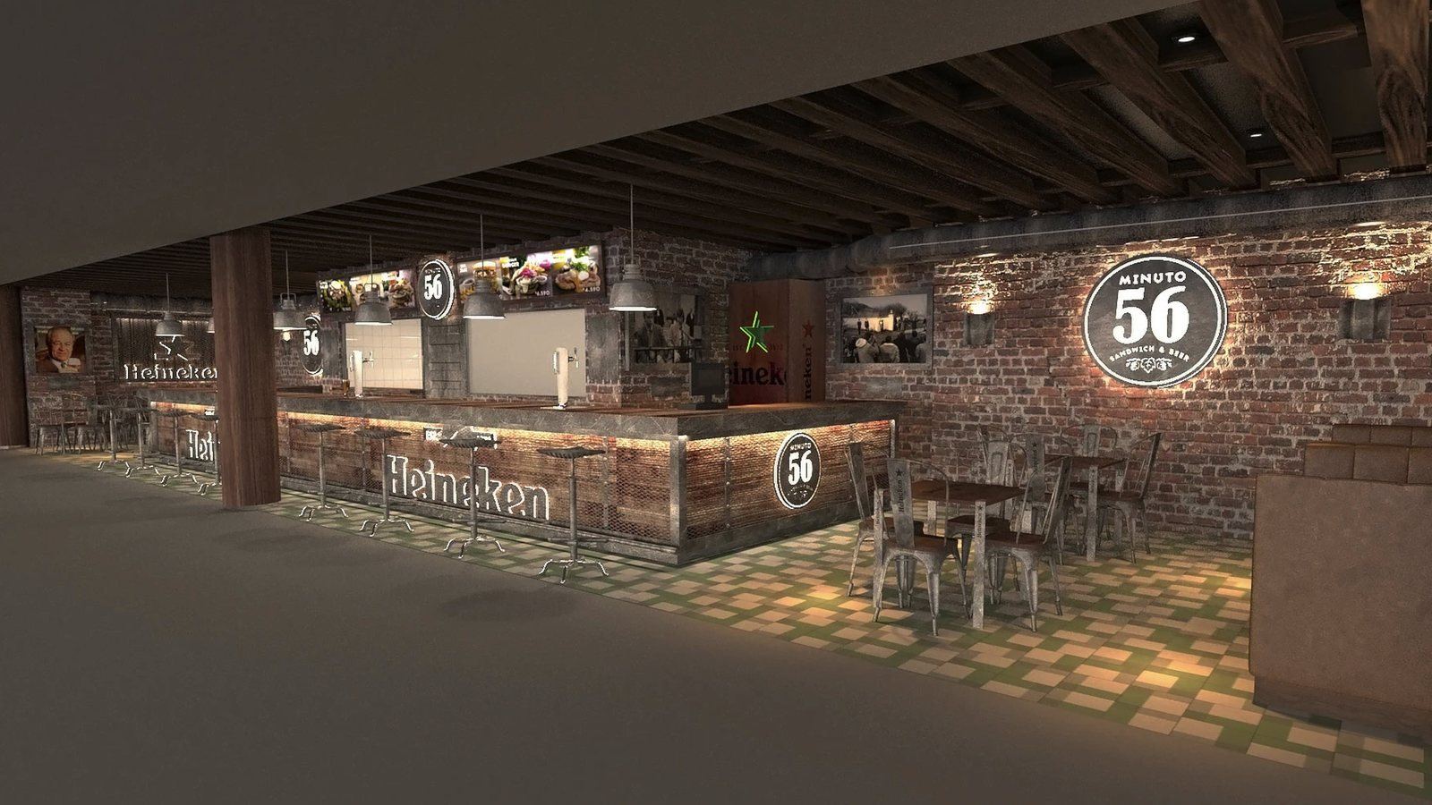Espacio gastronómico diseñado y fabricado por HAUSH Studio
