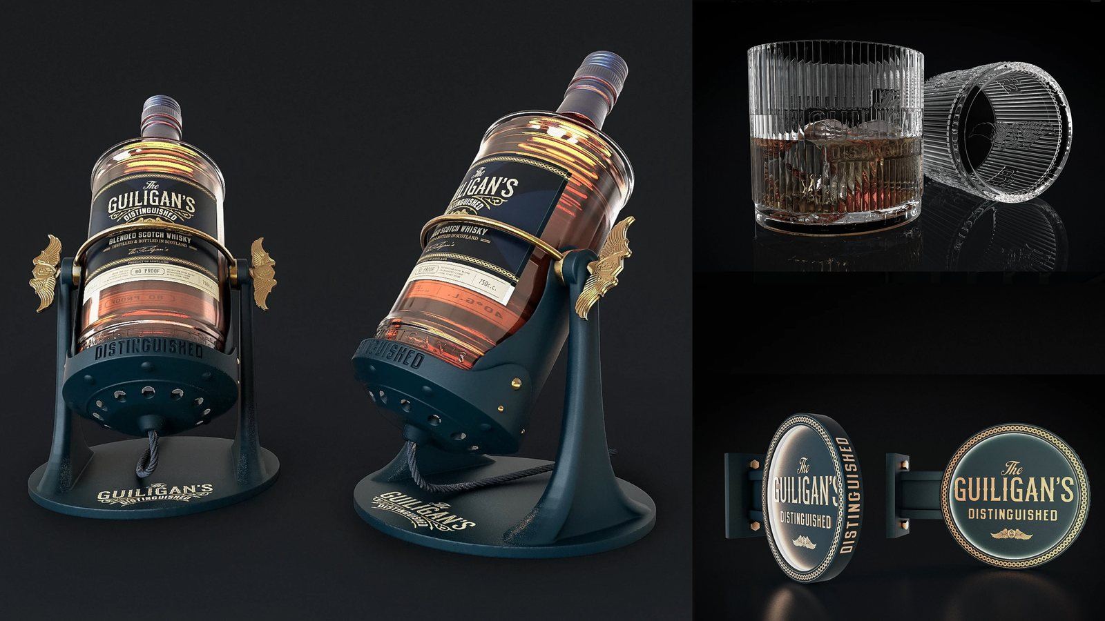 Render de producto diseño industrial prototipado Santiago