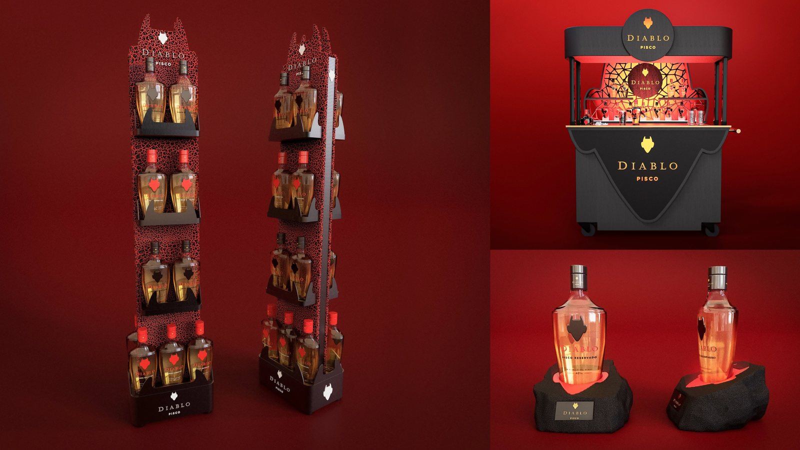 Visualización 3D objeto branded diseño industrial HAUSH Studio