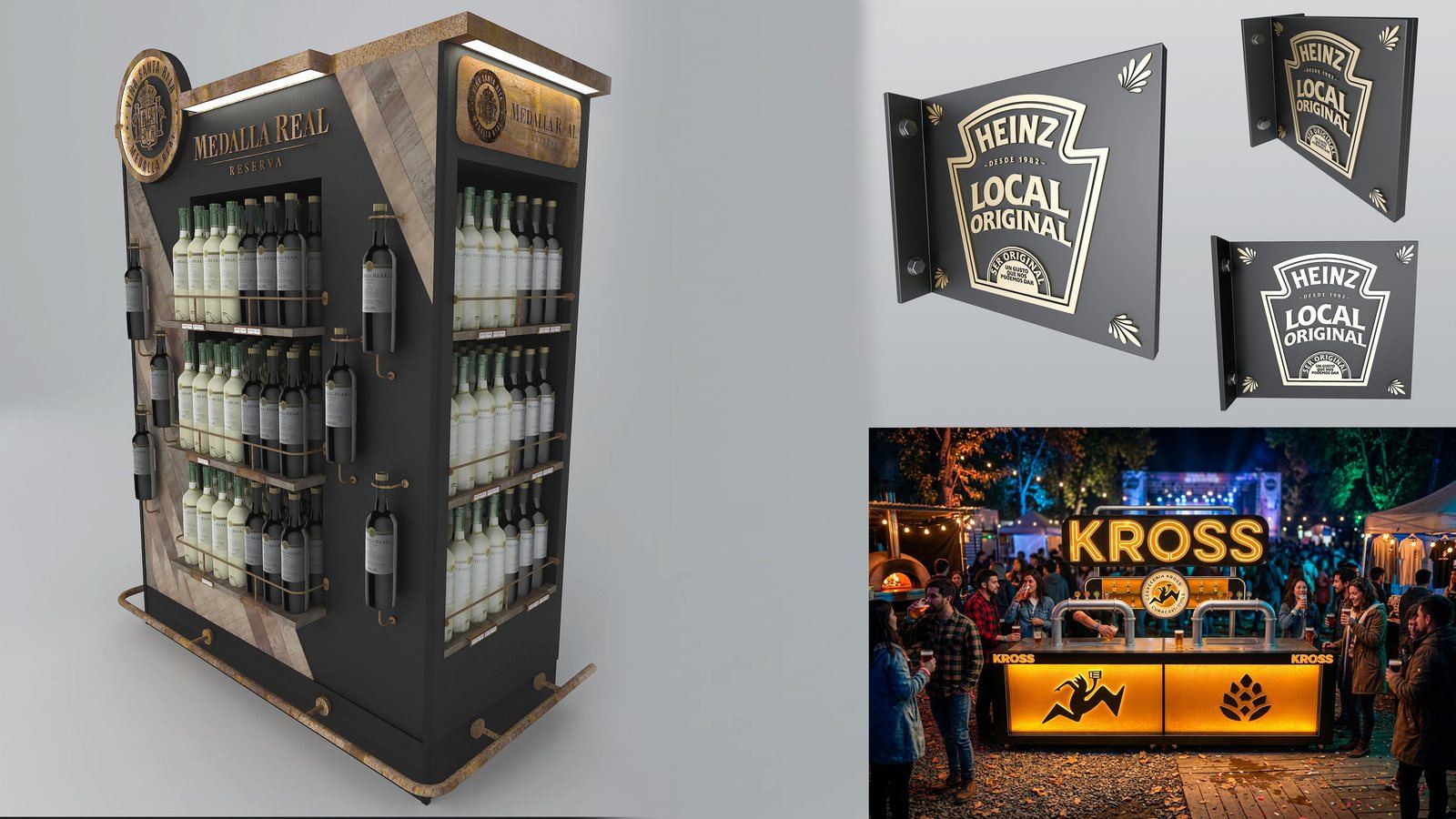 Visualización 3D diseño de producto para marca chilena